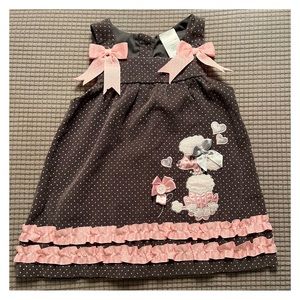 Wonderkids little bo peep girls dress size 18months.